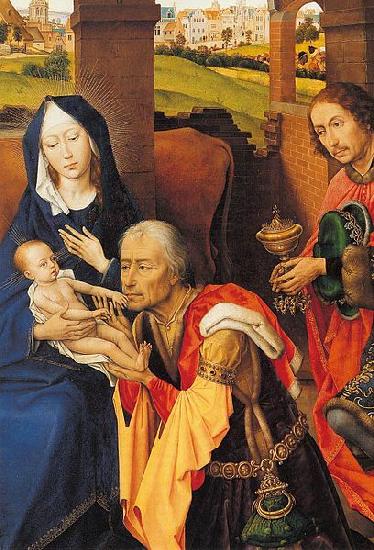 Rogier van der Weyden St Columba Altarpiece china oil painting image